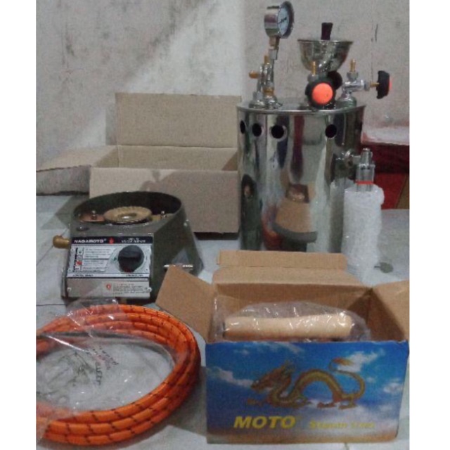 Setrika Uap / Boiler Otomatis Nagamoto 10 Liter Murah Original