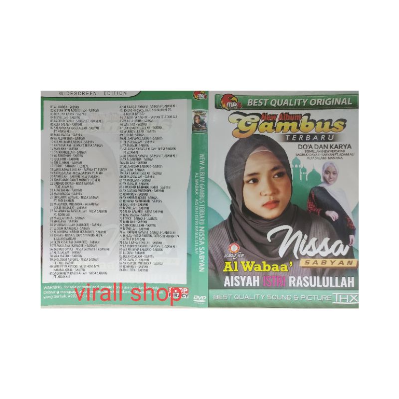 Kaset Lagu : New Album Gambus Nissa Sabyan
