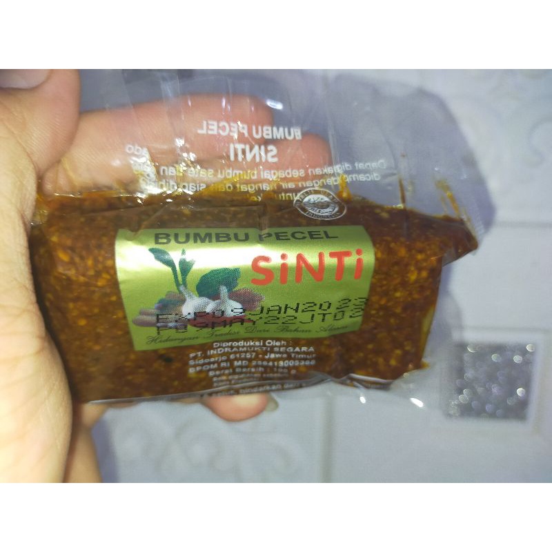 

Bumbu Pecel Spesial SINTI Siap Saji Kemasan 100 Gram