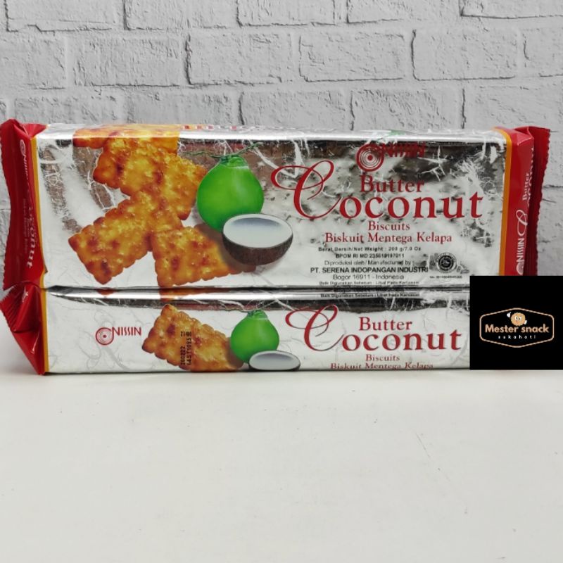 Nissin Butter Coconut 200 gram