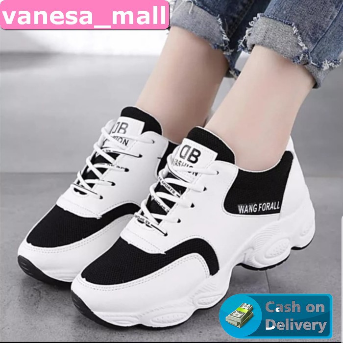 Importir Fashion Sepatu Sneakers Korea Wanita Fashion Import Syra TG479  Wanita Sneaker Sport Sds321