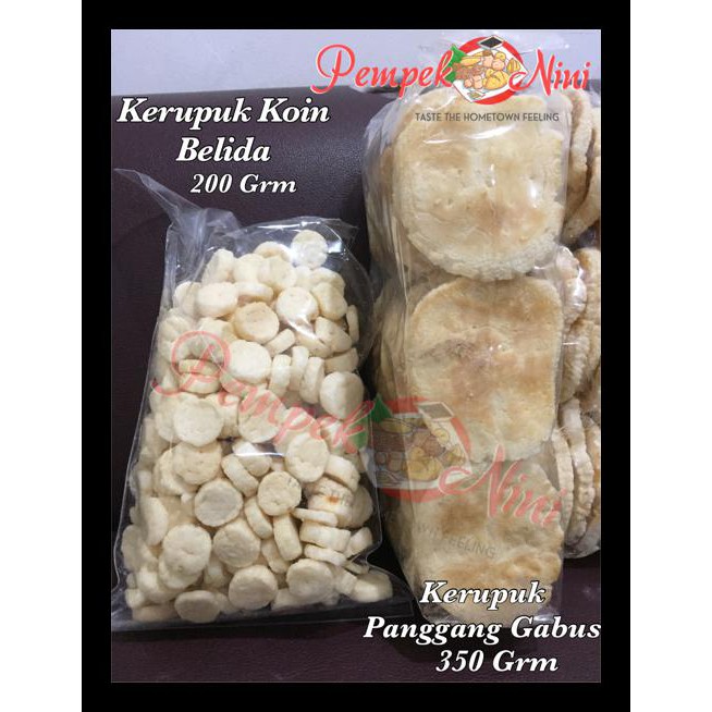 

Kemplang/Kerupuk Koin/Dollar Ikan Belida Asli Palembang Sale