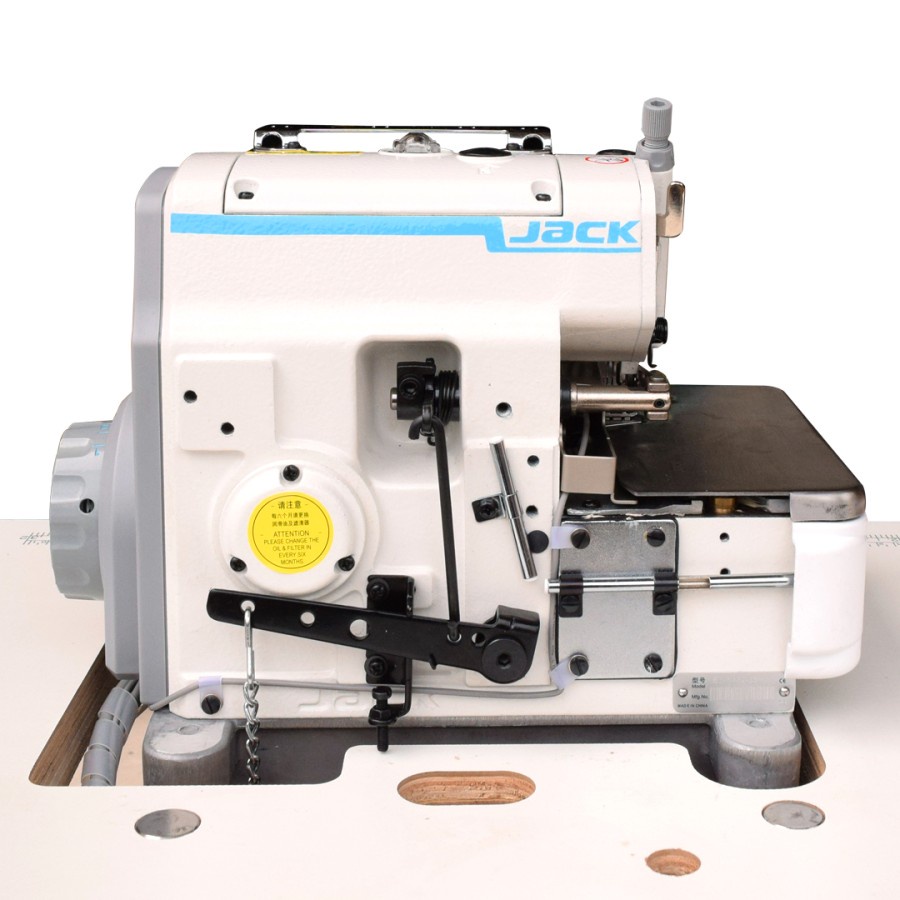 Mesin Obras JACK E3-4 - Obras Kaos Benang 4 Industrial Motor Servo