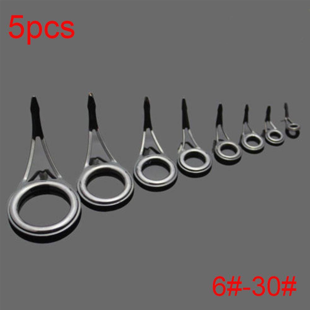 TOP 5pcs /set Pandu Pancing Puyuh Tinggi 3mm-23mm diameter Dalam Stainless Steel Tip Repair Kit