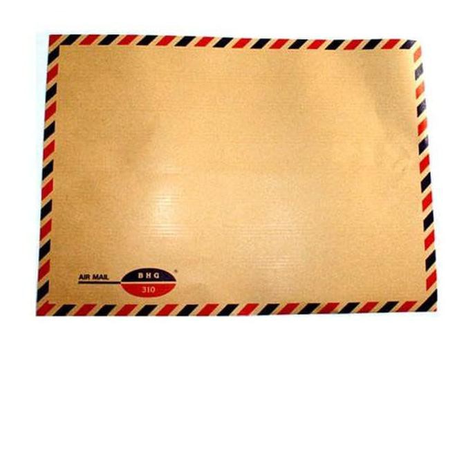 

Amplop Coklat Folio Tali 310 BHG/Amplop Coklat Airmail/Map Coklat Tali SALE