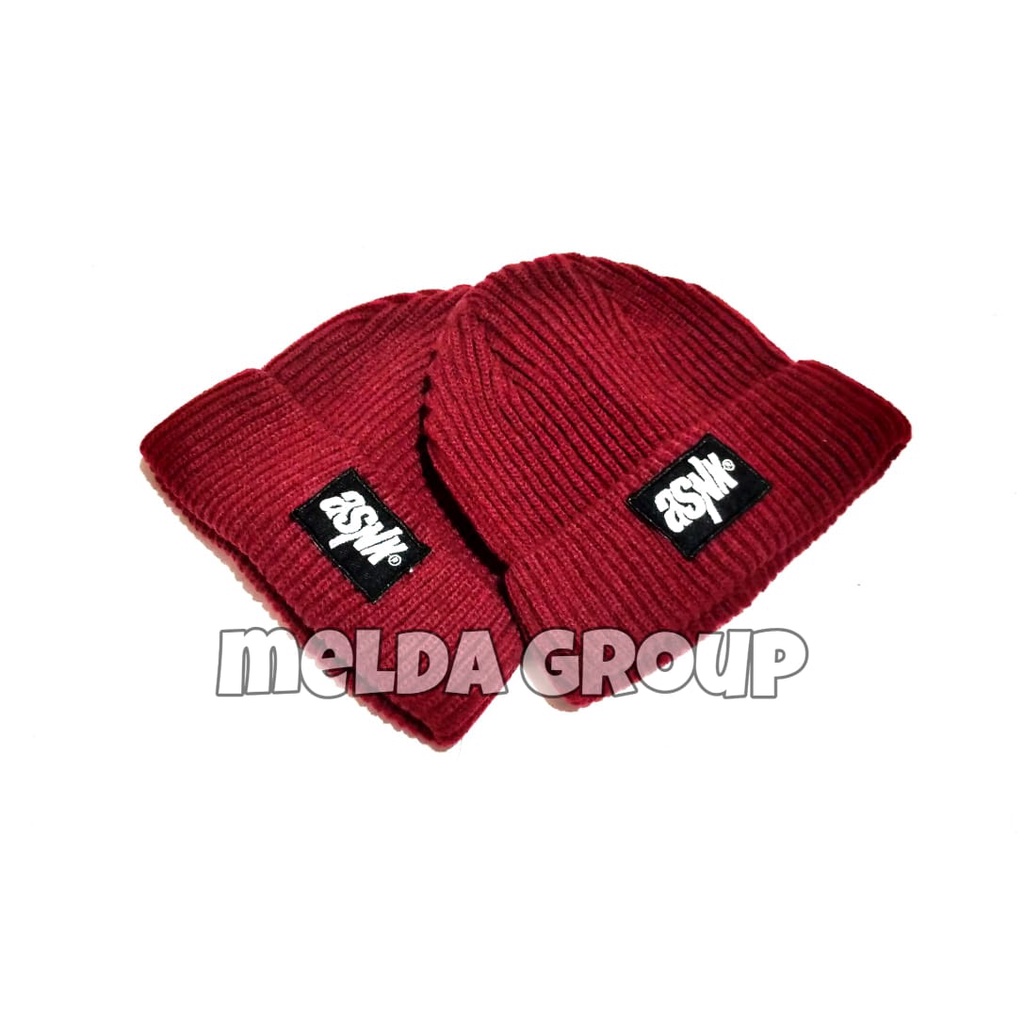 Kupluk Beanie hat Asnk Distro Murah  Kupluk Pria Wanita Terlaris