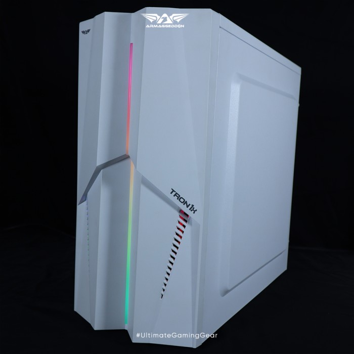 Casing PC Armaggeddon TRON 1X Casing PC Gaming M-ATX | RGB Front Panel