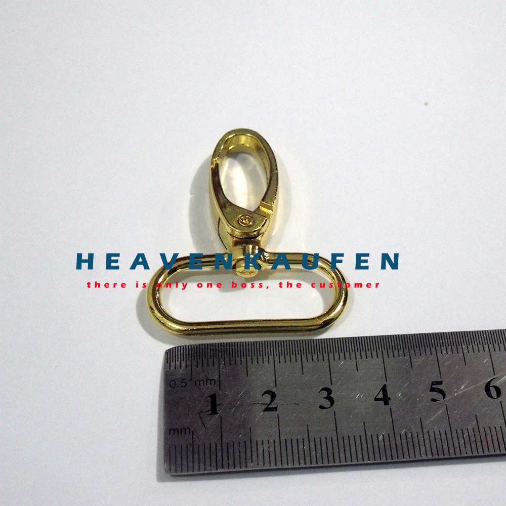 Pengait/Kait Tas 3 cm Emas/Gold Premium Quality