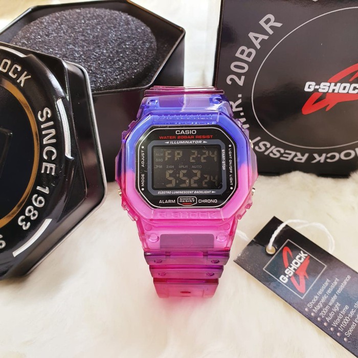 JAM TANGAN PRIA MERK GW-M5600 ORI BM BATERAI