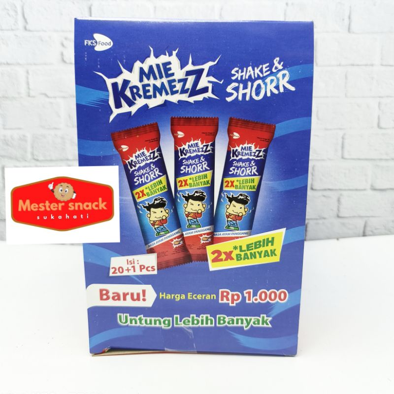 Mie Kremez Shorr Eceran 1000 (1 pack isi 20 + 1 pcs)