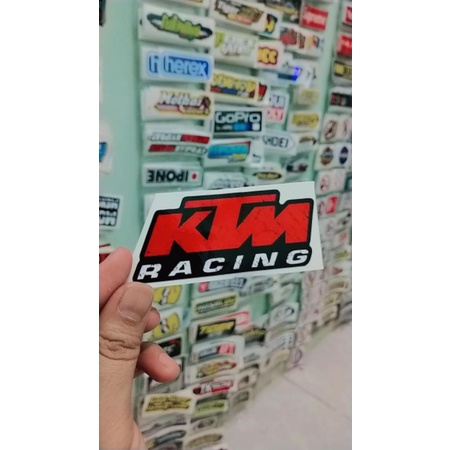 sticker printing KTM RACING