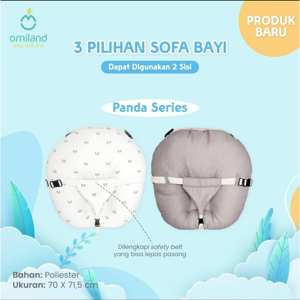 2 KG OMILAND SOFA BAYI MULTIFUNGSI ADA GASPER CAR SEAT BAYI MOTIF PANDA SERIES OYS6726