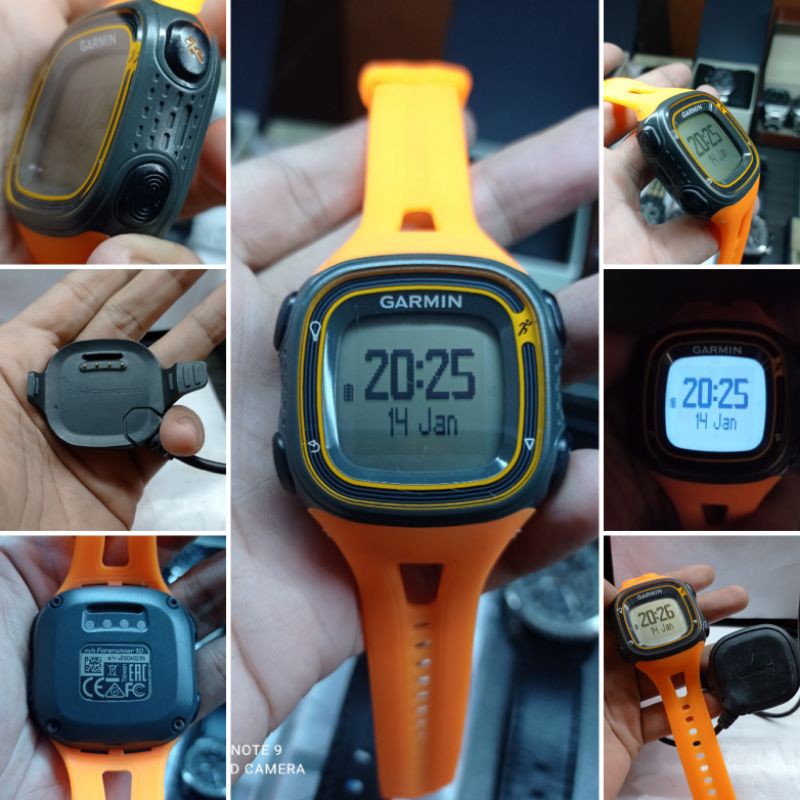 GARMIN FORERUNNER 10 GPS jam tangan bekas