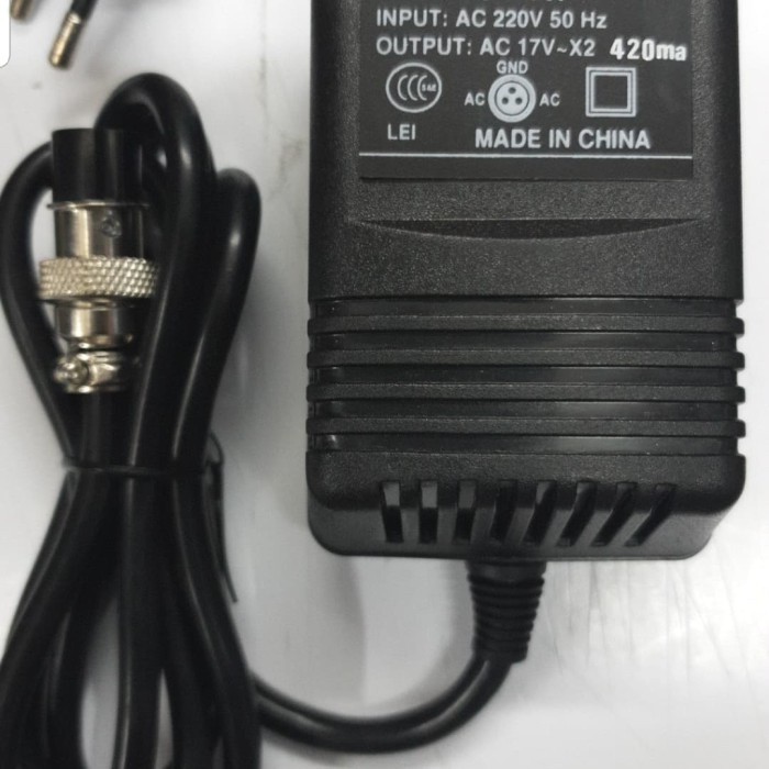 adaptor power mixer audio