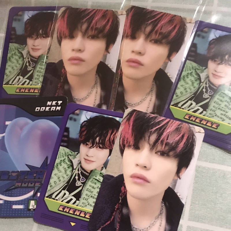 Matching game card Chenle set NCT Dream