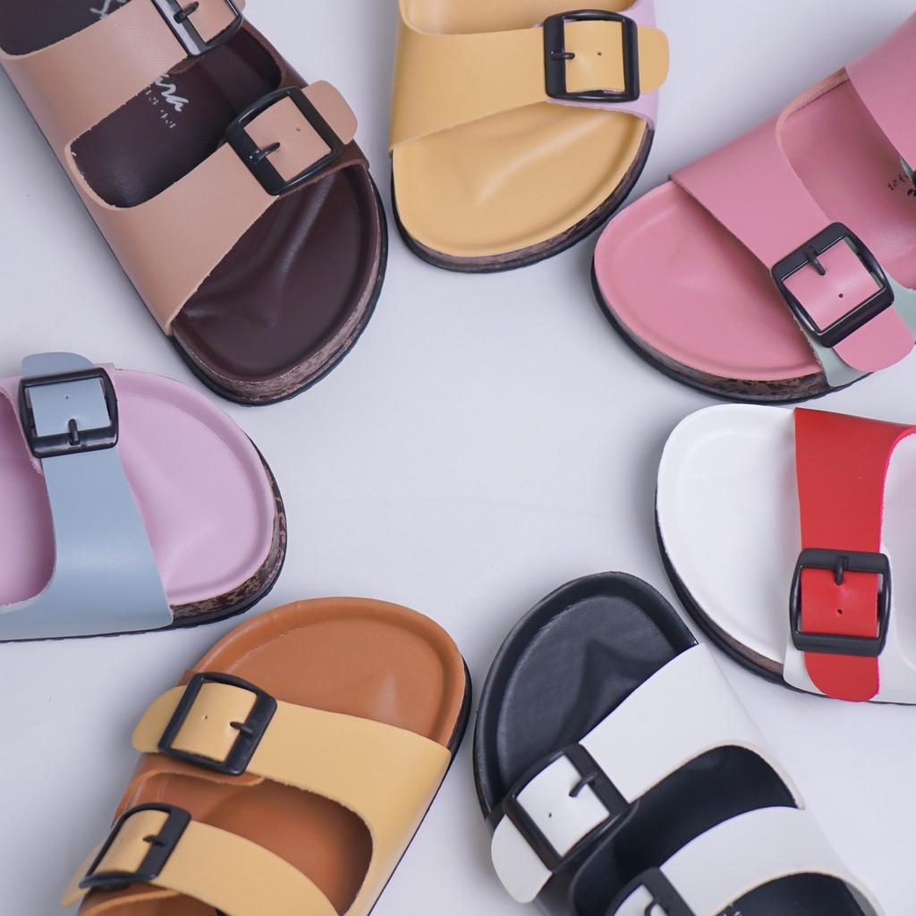 Sara Sara JINNY KIDS Sandal anak sandal slop model birken ban dua UK 26-30