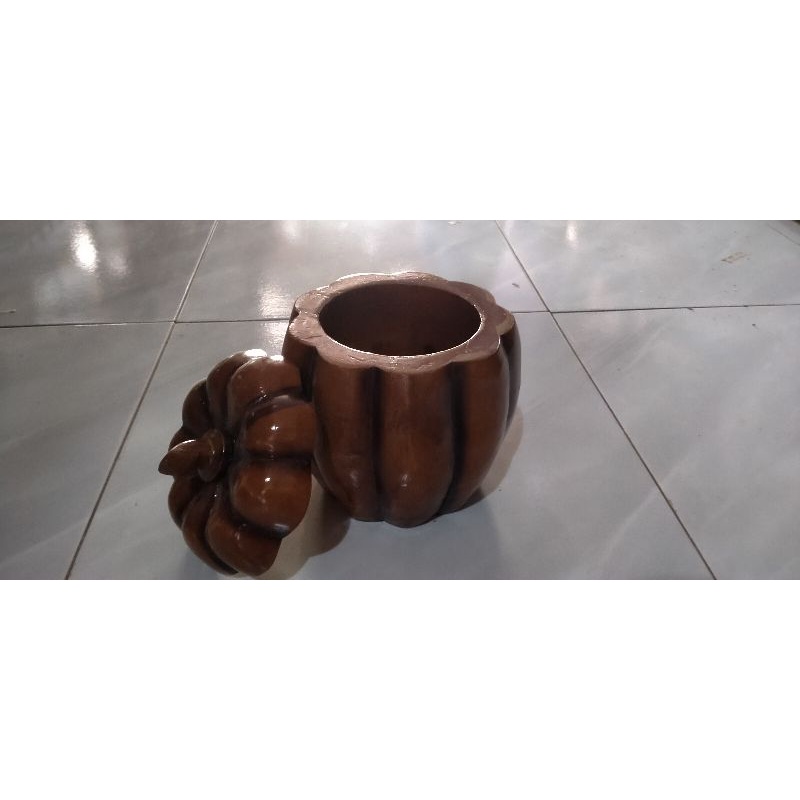 toples kayu jati model labu jepara