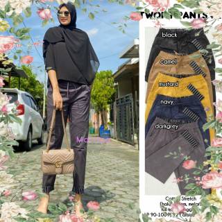 TWONY PANTS  Size Fit to M XL baggy  pants  Terbaru 