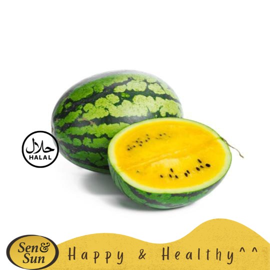 

Sen&Sun Semangka Kuning 1 pcs (3.5-4 kg)