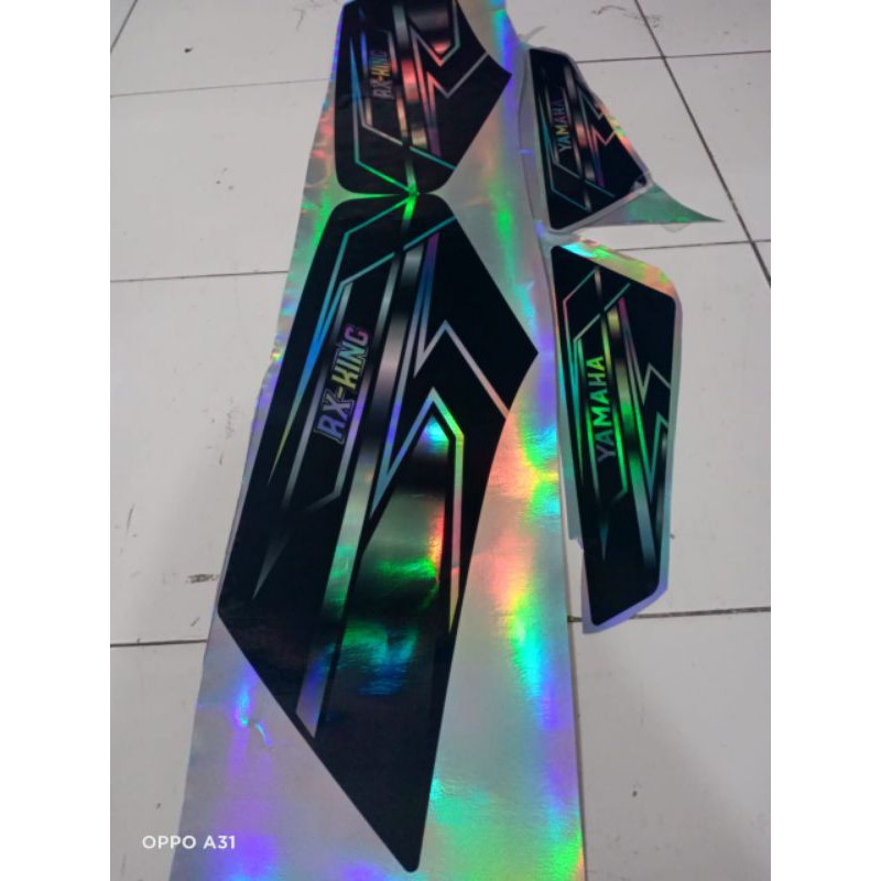 (COD) Les striping variasi sticker RX king hologram
