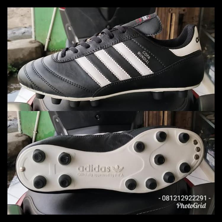 HOT LIST SEPATU BOLA / FUTSAL ADIDAS COPA MUNDIAL TERBARU GRADE ORI MURAH - PUTIH, 38 PALING LARIS