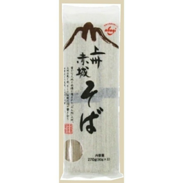 

Joshu akagi soba, mie soba 270gr
