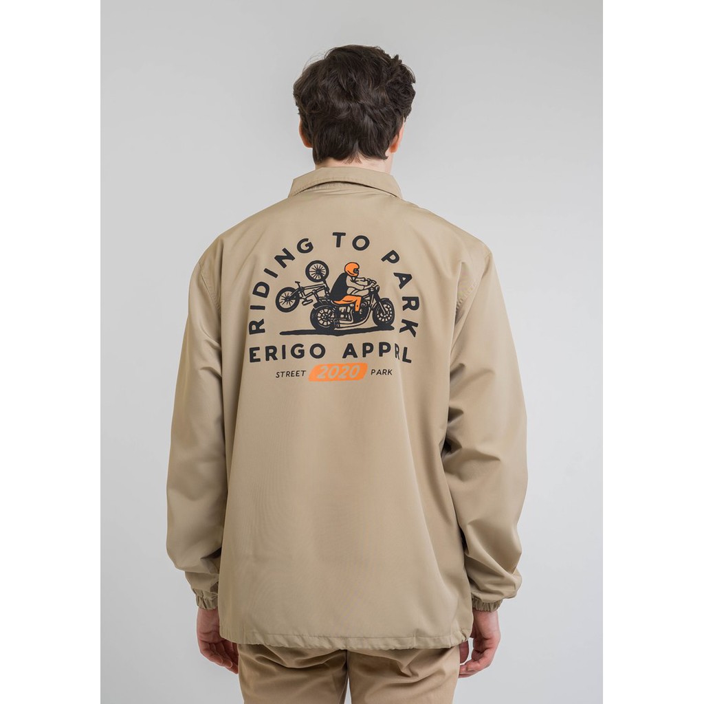 

Erigo Coach Jacket Park And Ride Khaki