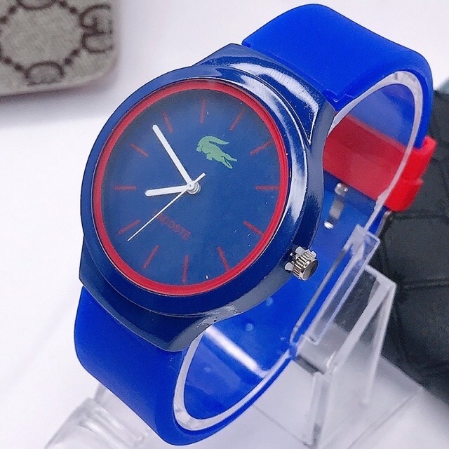 JAM TANGAN ANALOG STRAP SILIKON WARNA JAM TANGAN MURAH CEWEK PERMEN WANITA JAM TANGAN COUPLE W47