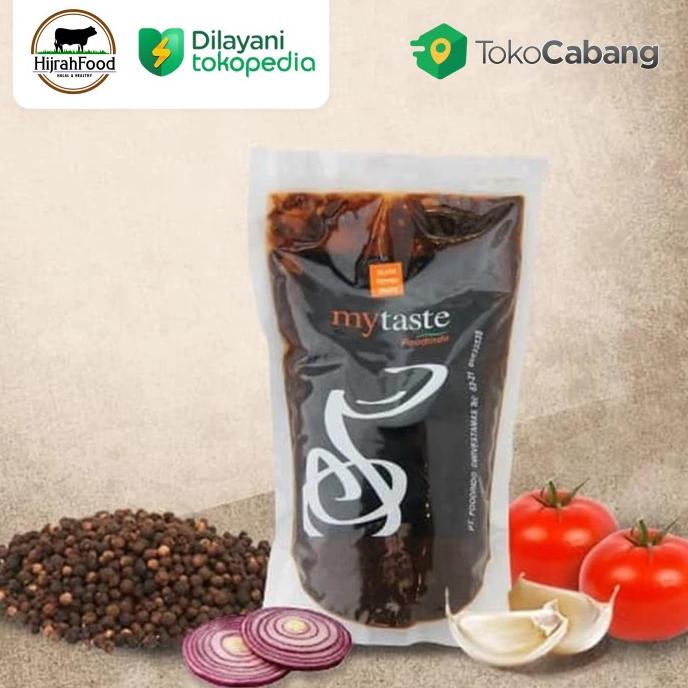 

MyTaste Black Pepper Sauce / Lada Hitam (Qty. 500 gr)