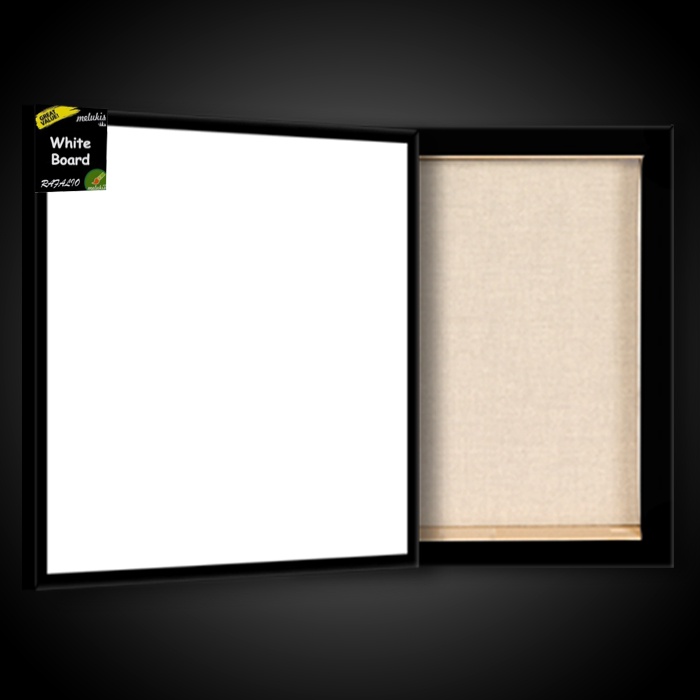 

White Board Melamin Papan Tulis Putih By Ravalio 40x50 cm