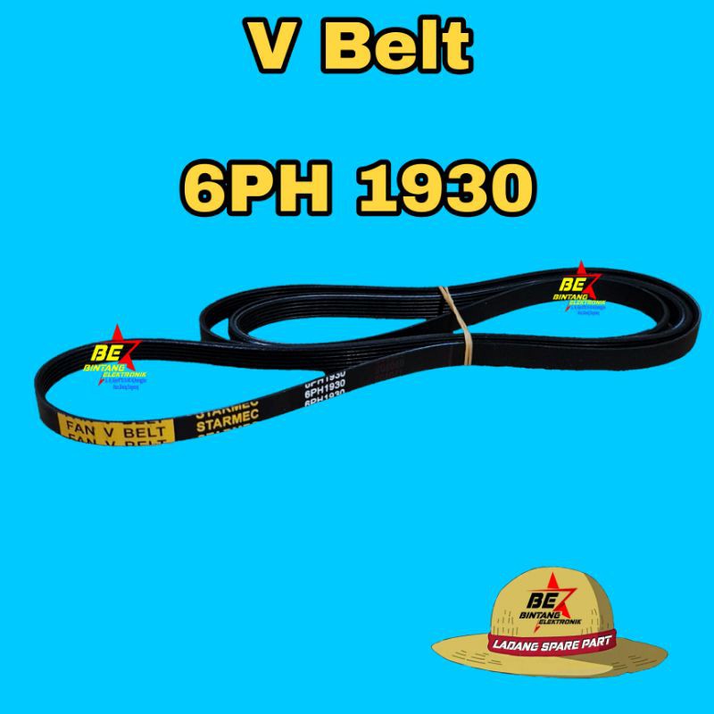 V-BELT 6PH1930 Vbelt Mesin Cuci 6PH 1930 Van Belt