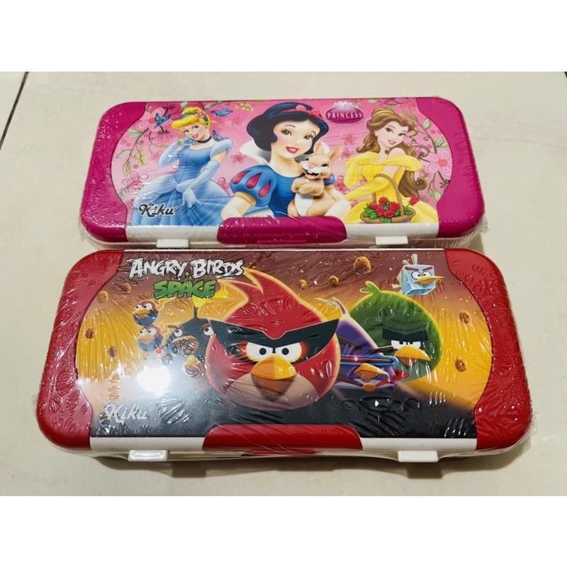 

Pencil case 2 pintu plus penggaris set princess satuan
