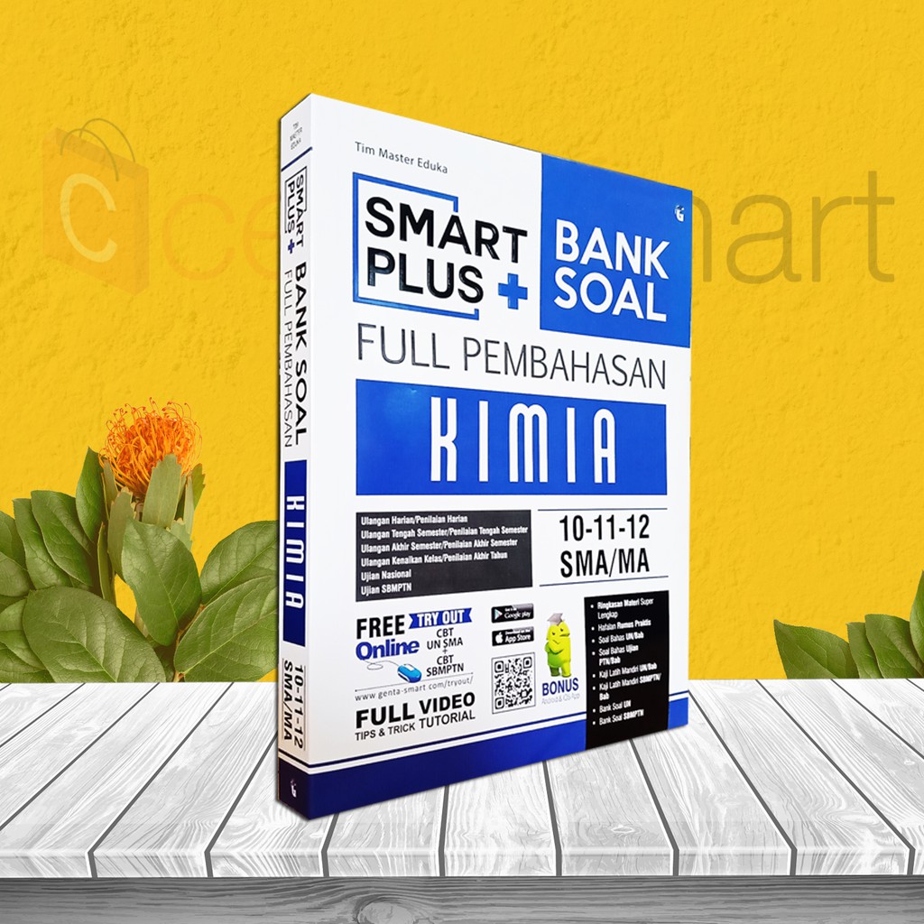BUKU PELAJARAN SMA: SMART PLUS SMA MA BANK SOAL FULL PEMBAHASAN KIMIA