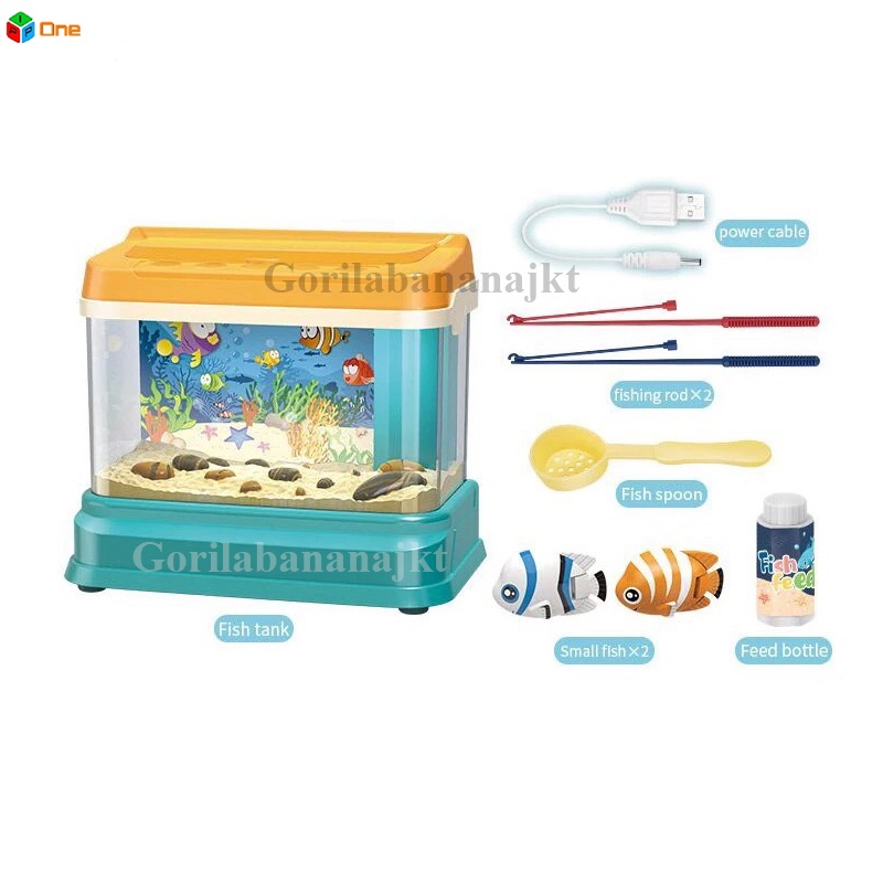 Mainan Anak Fun Aquarium FISHING GAME PANCINGAN IKAN