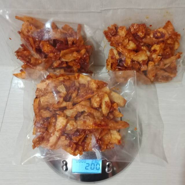 

Keripik pedas manis nagih