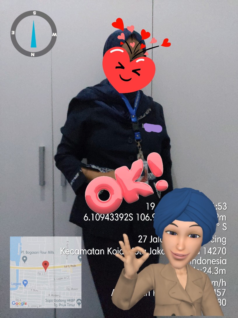 Setelan Biru Dongker Rok Batik /pdh /seragam Guru /biru Donger Pns