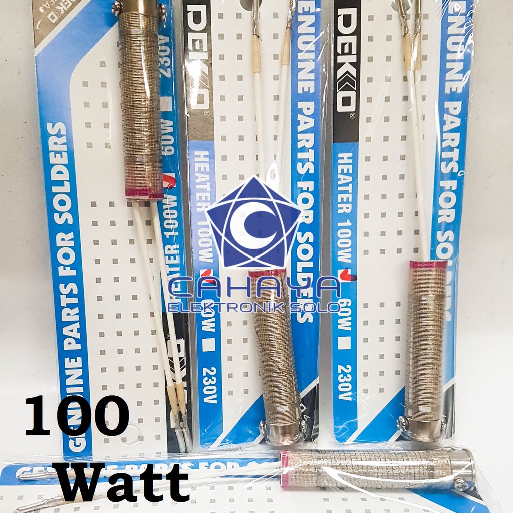 Elemen Solder Dekko 100W Element Deko Watt Original Ori Korea