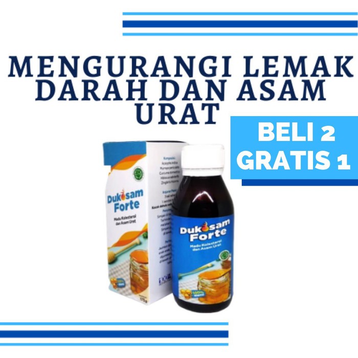 Dukosam Forte Madu Obat kolesterol & Asam Urat