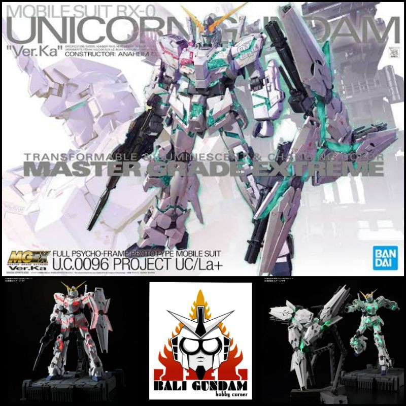 MG EX MGEX 1/100 RX-0 UNICORN GUNDAM VER KA