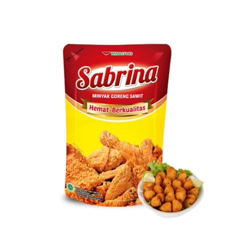 MINYAK GORENG SABRINA UKURAN 2LITER