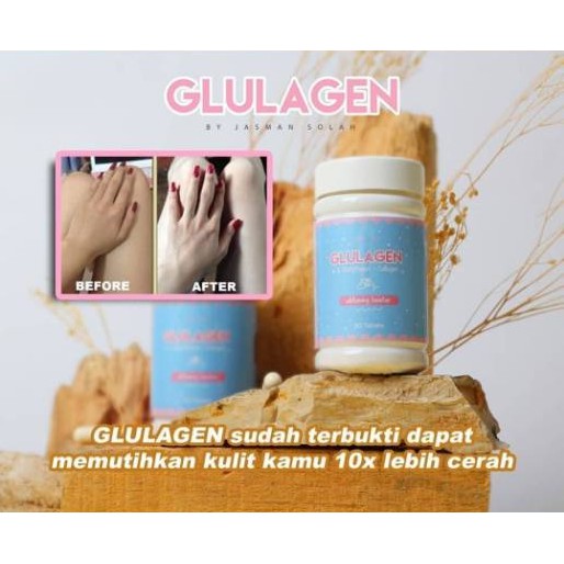 Glulagen Surabaya 100 Original Glutation Collagen Pemutih Rekomendasi Dokter Pemutih Badan Shopee Indonesia