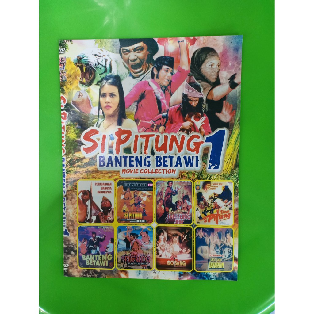 Jual Promo Kaset Dvd Film Lawas Indonesia Si Pitung Shopee Indonesia 