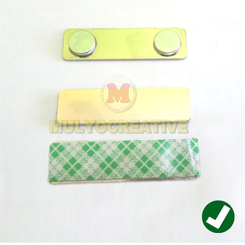 

Magnet Nama Magnet Name Tag - Magnetic Nametag Mata 2