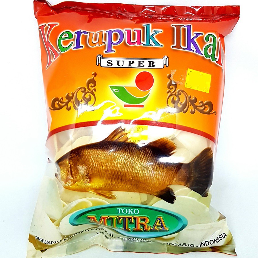 

MITRA KERUPUK IKAN SUPER 500gr | KRUPUK FISH CRACKER OLEH SIDOARJO