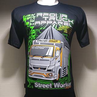  kaos  truk  mania driver muda street worker ori RFOUR 