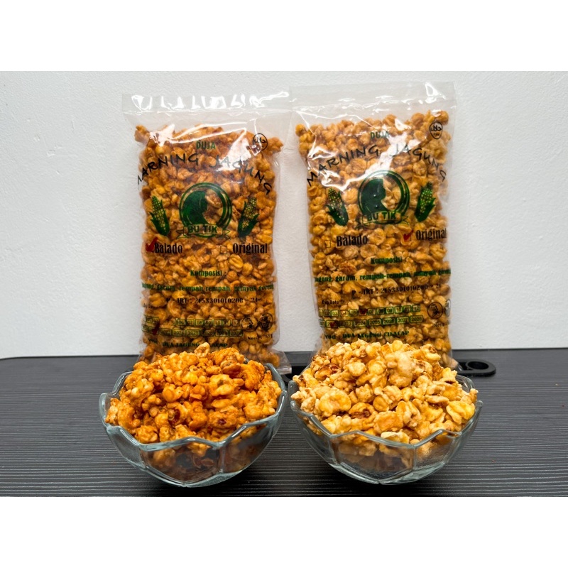 

[READY] Marning Dua Jagung BUTIK | Marning Jagung | Jagung Ori dan Balado Pedas