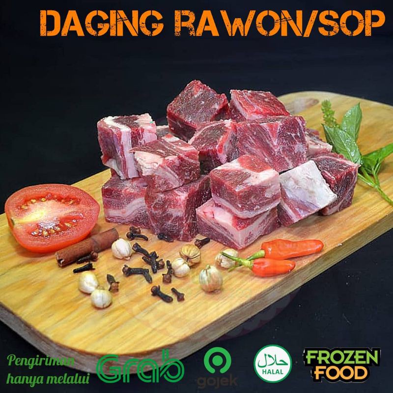 

DAGING RAWON / DAGING SOP BEKU 500 GRAM - FC FROZEN FOOD PALEMBANG