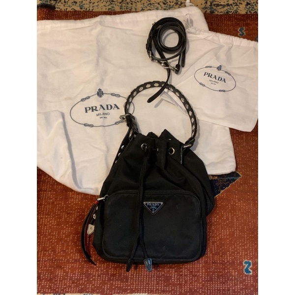 PRADA BUCKET STUDDED