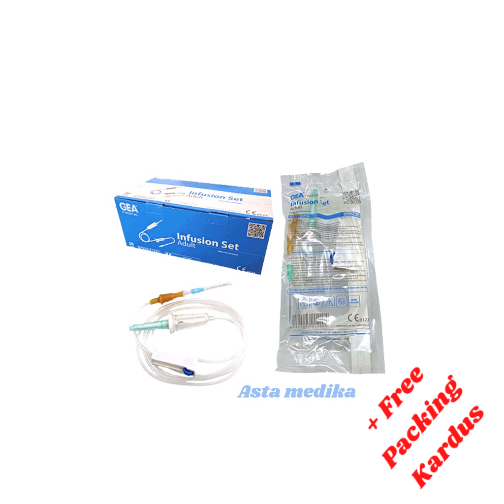 Jual Infuset Dewasa Gea Infusion Set Dewasa Mpm Infus Set Dewasa