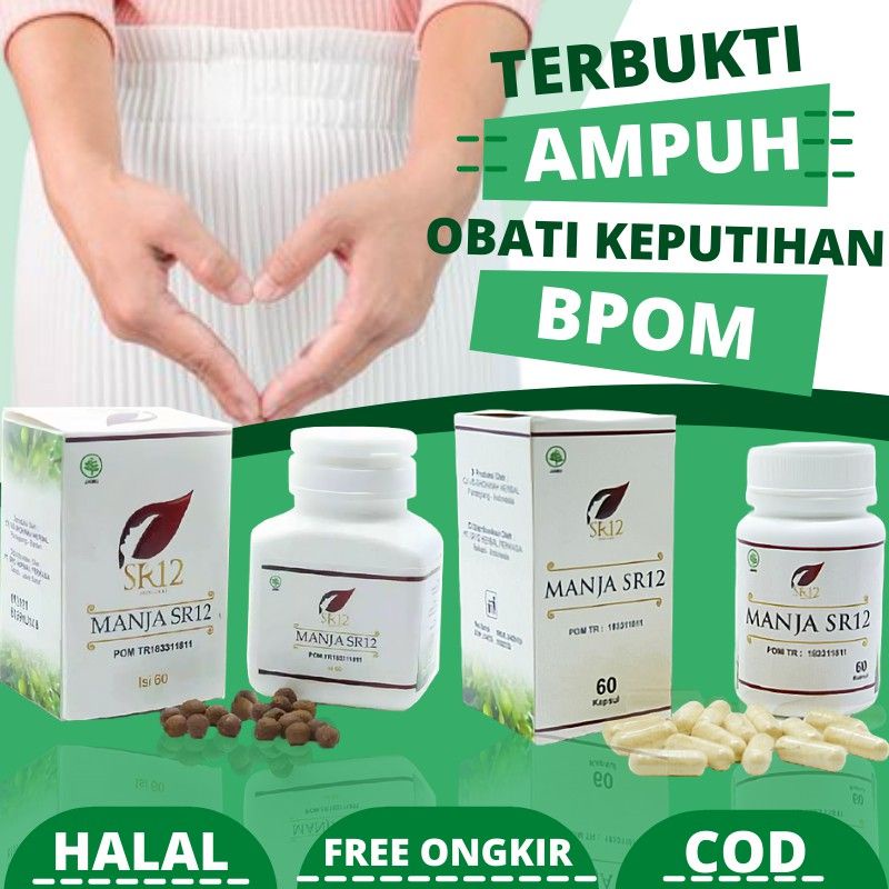 Manjakani SR12 Obat Keputihan dan Merapatkan Miss V Kembali Perawan BPOM